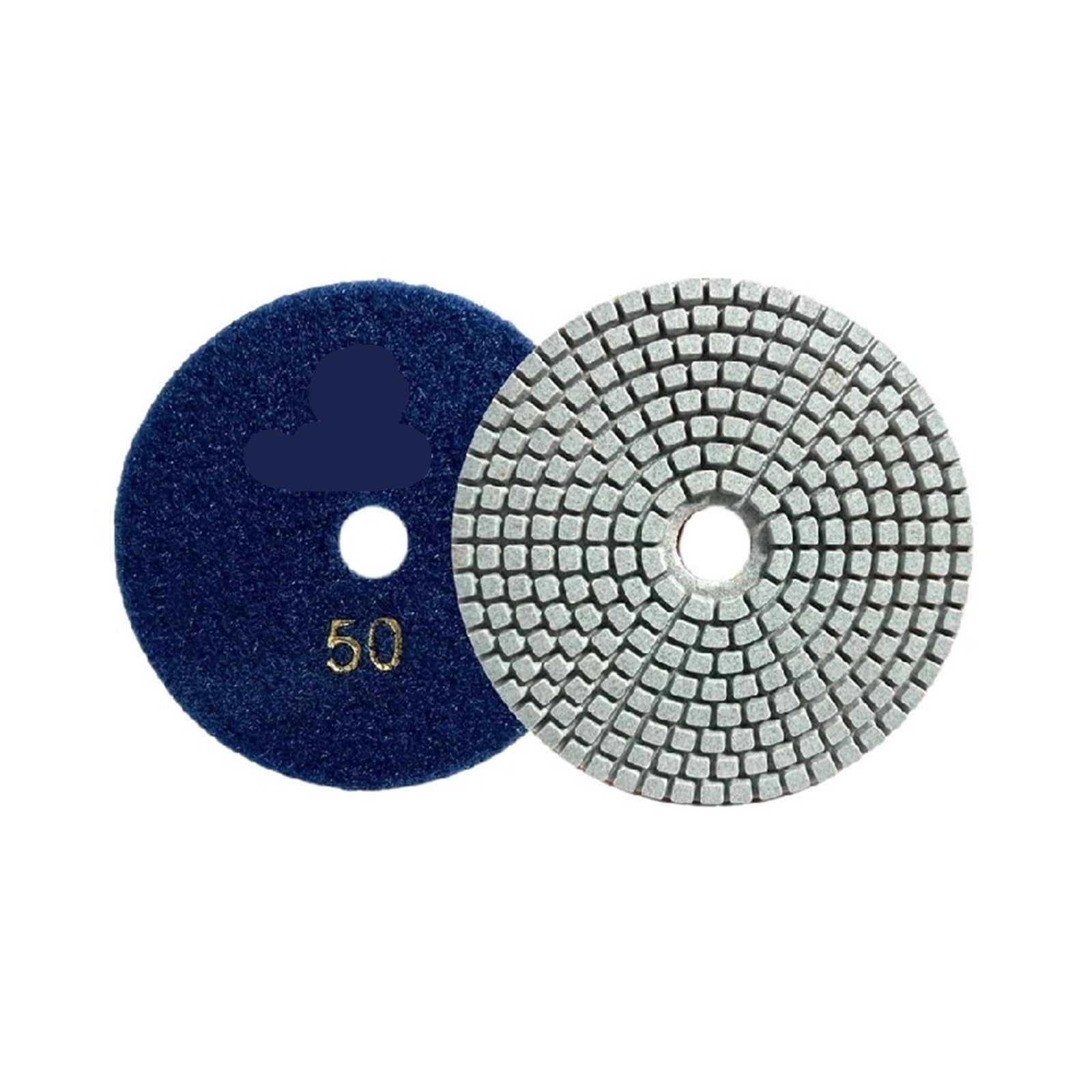 Kit de almohadillas de pulido de diamante M14, 8 Uds., 5 pulgadas, 125mm, húmedo/seco, for piedra de granito, hormigón, mármol, juego de discos de molienda