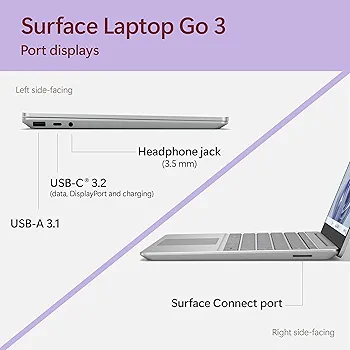 Surface Laptop Go3 16GB 512GB Office 付属品 Amazon.com: Microsoft Surface Laptop Go 3 (2023) - 12.4