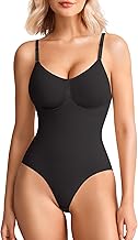 BRABIC Tummy Control Shapewear for Women Seamless Shapewear Bodysuit Body Shaper Waist Trainer Body Suit