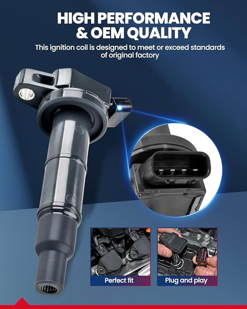 Amazon.com: KAX Set of 4 Ignition Coils & Double Iridium