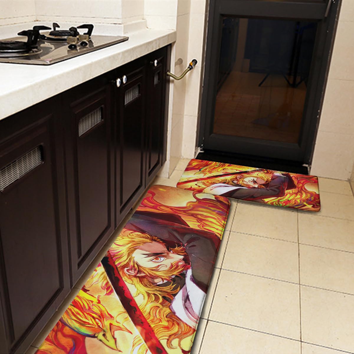 鬼滅の刃　煉獄杏寿郎　ラグマット　絨毯　新品 鬼滅の刃 煉獄杏寿郎 ラグマット 絨毯 新品 Amazon｜カーペット