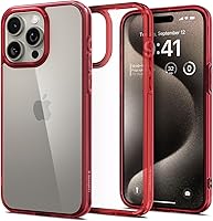 Vista 47 de Spigen Funda para iPhone 14 Pro Max, ultra híbrida, sin anillo magnético, antiamarilleo, transparente