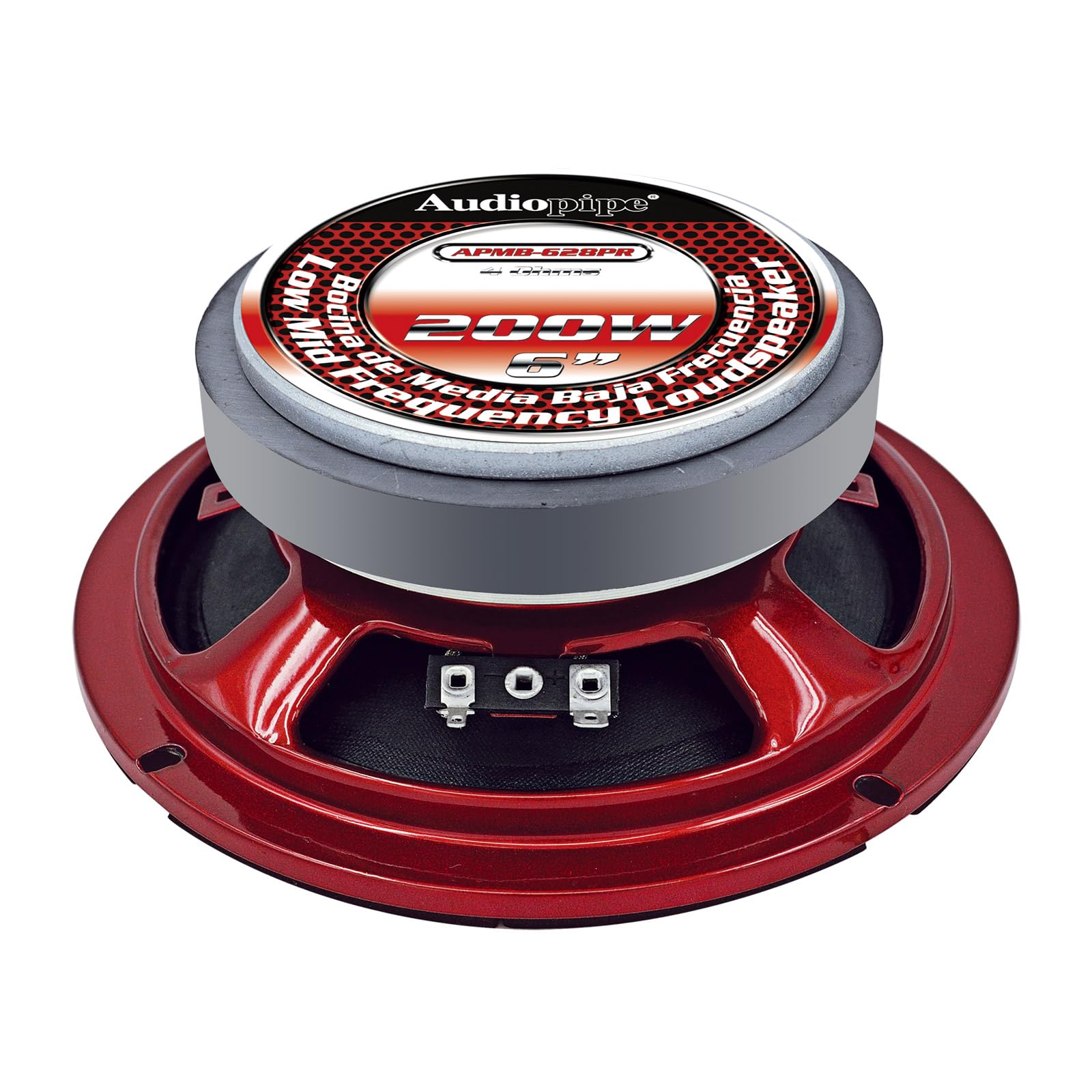 Amazon.com: Audiopipe 6” Low Mid Frequency Loudspeaker (APMB-628PR