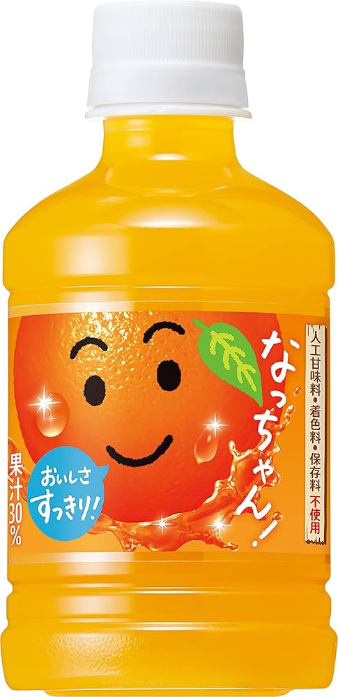 なっちゃんページ Amazon.co.jp: サントリー なっちゃん オレンジ 280ml ペット×24