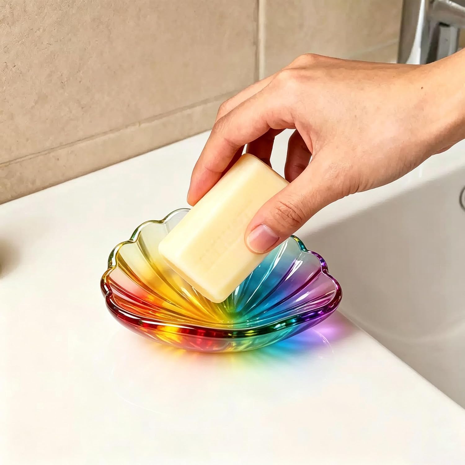 Soap Dish Silicone Resin Mold, 2-Pack Heart Shape & Shell Soap Dish Epoxy Resin Silicone Mold, Candle Storage Tray Mold for Epoxy Resin Craft Mold DIY Jewelry Trinket Tray Home Decor
