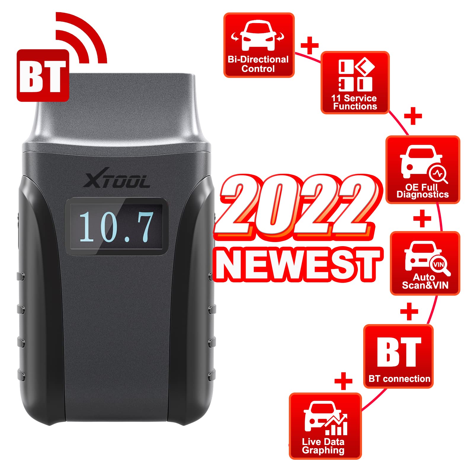 Buy XTOOL A30D BiDirectional Scanner 2022 Newest, Full Systems