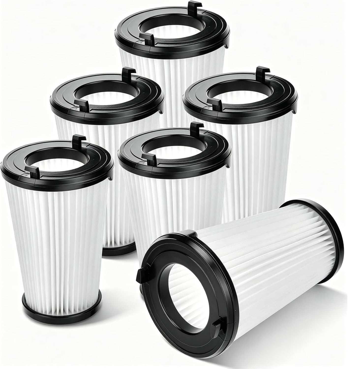 6 Pack VAF-1TM Filter Replacement for Electrolux Ergorapido Vacuum