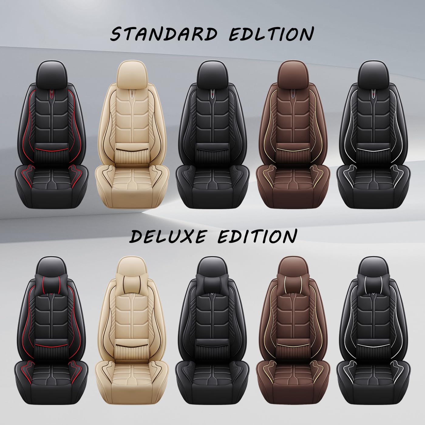 Car Seat Covers Fit for Toyota Tundra 2000-2024 5 Seater Car Seat Cover Premium Waterproof Scratch Resistant Car — view 7