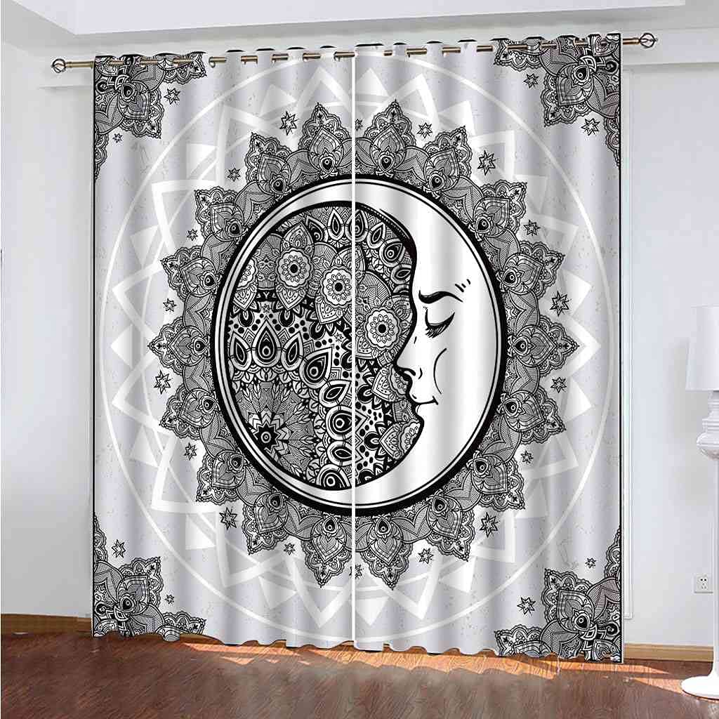 Rideaux occultants anti-lumière et bruit pour chambre d'enfant 200x214 cm