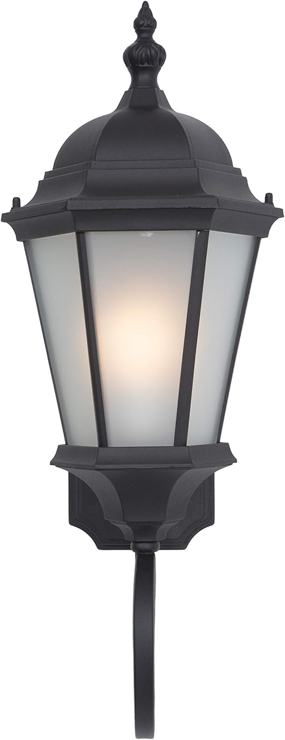 Yosemite Home Decor FL5124BL Brielle Collection Nine-Inch Fluorescent Exterior, 12, Black, 64 Piece, 12-inch
