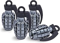 Vista 21 de Tapas de válvula de neumático deportivo, 4 unidades, antirrobo, universales, aluminio, cilindro elíptico con junta tórica, para automóviles