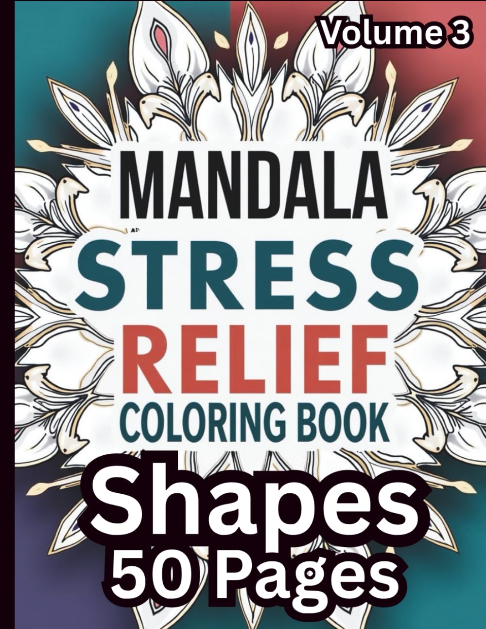 mandala stress relief coloring book