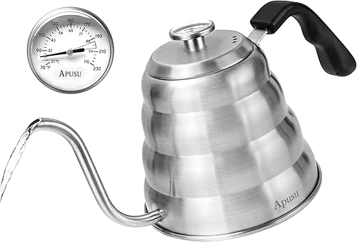 Gooseneck Kettle for Manual Drip Coffee & Tea 40oz Stainless