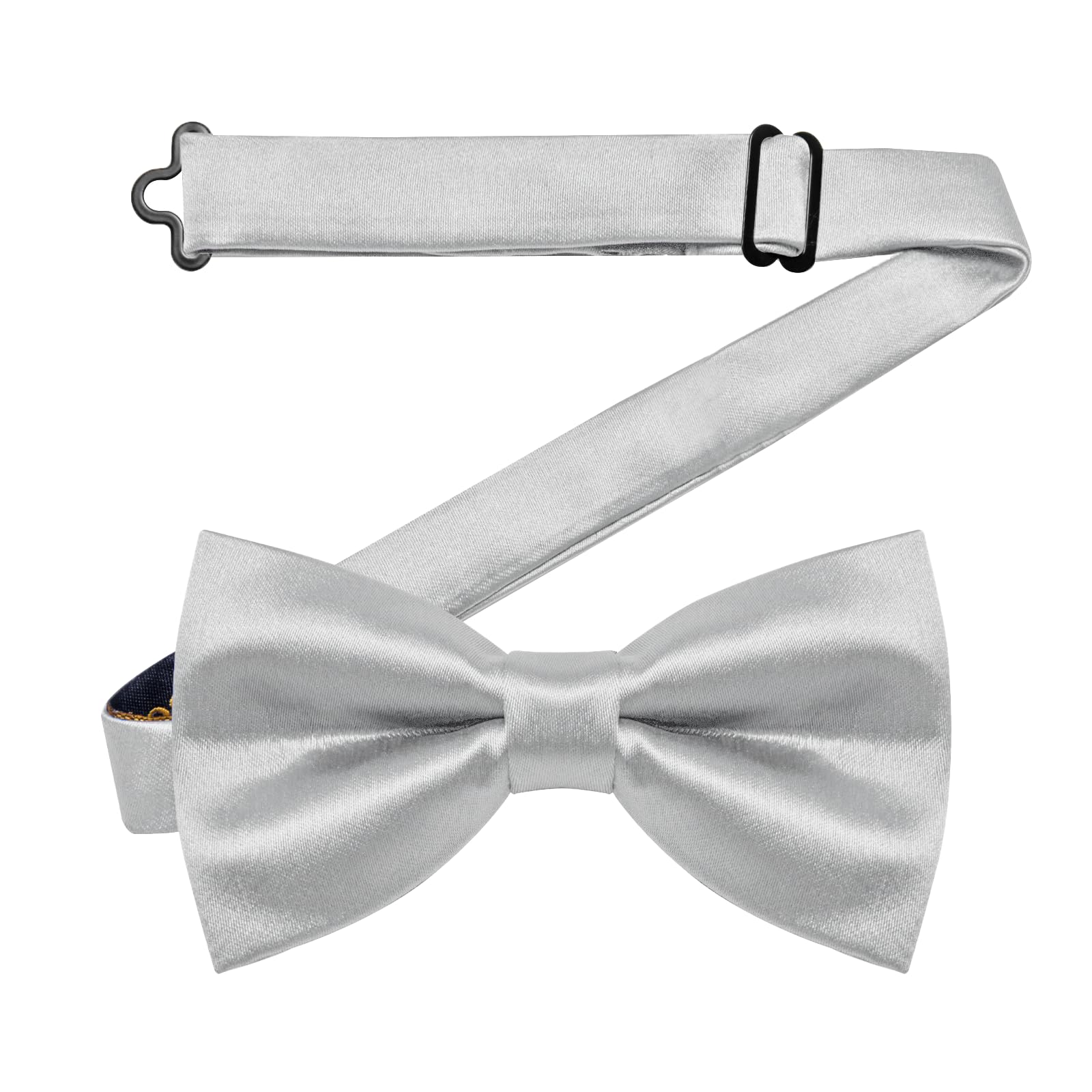 YourTies Bow Ties for Men Pre-Tied Adjustable Bow Tie Coloful Satin Bowtie