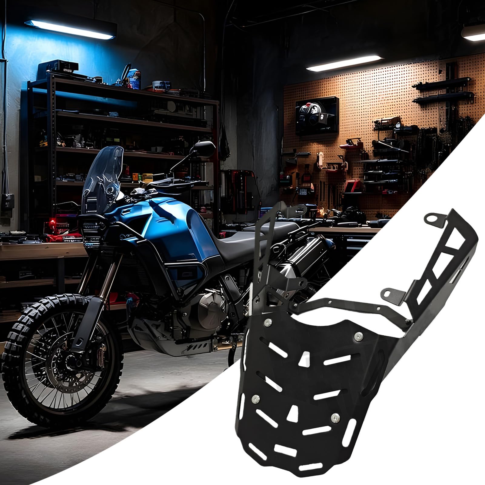 Porta Bagagli Posteriori, Supporto Per Mensole Leggero | Soluzione Di Archiviazione Powersports Per Giovani Ciclisti, Smorzamento Delle Vibrazioni E Dipendenti, Pendolari Quotidiani E Lunghe Avventu