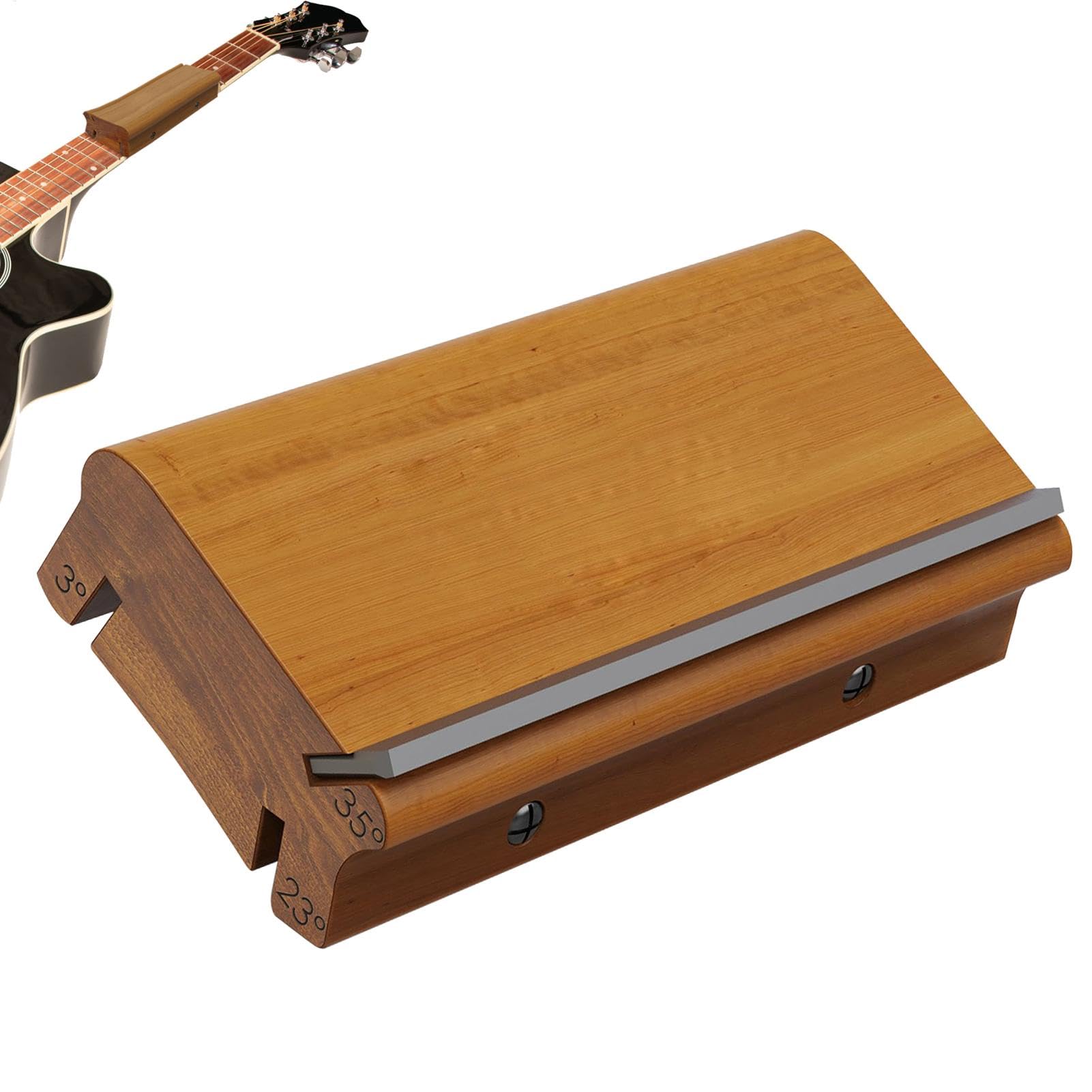Outil biseauté pour frettes de guitare, lime à pansement, instrument de luthier de précision, lisse les bords, forme le métal, améliore la jouabilité, idéal pour les réparations de ukulélé, de basse