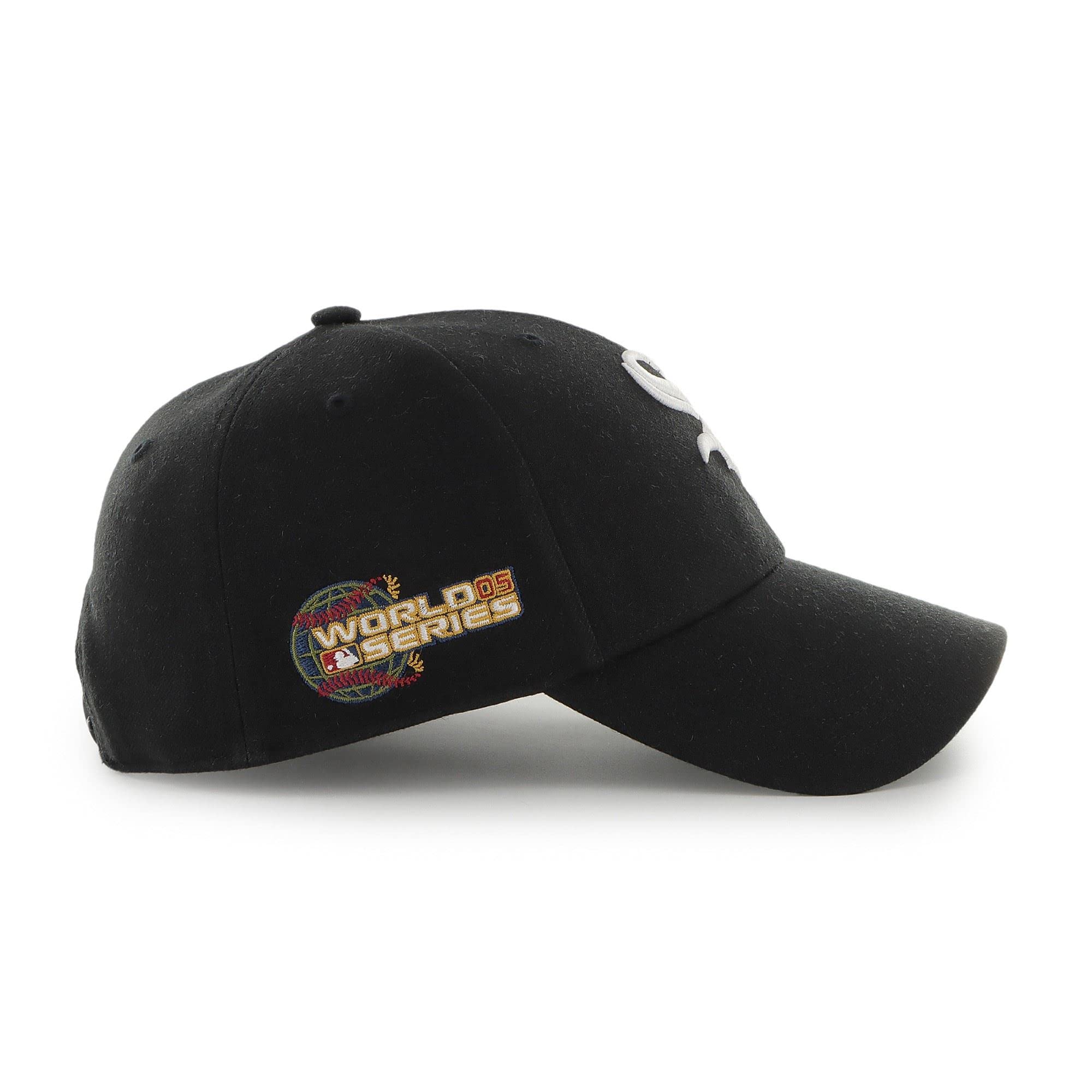 47 Chicago White Sox Black MLB Sure Shot Most Value P. Snapback Cap - One-Size, Cap-White-Sox-Black-#30368 - Image 3