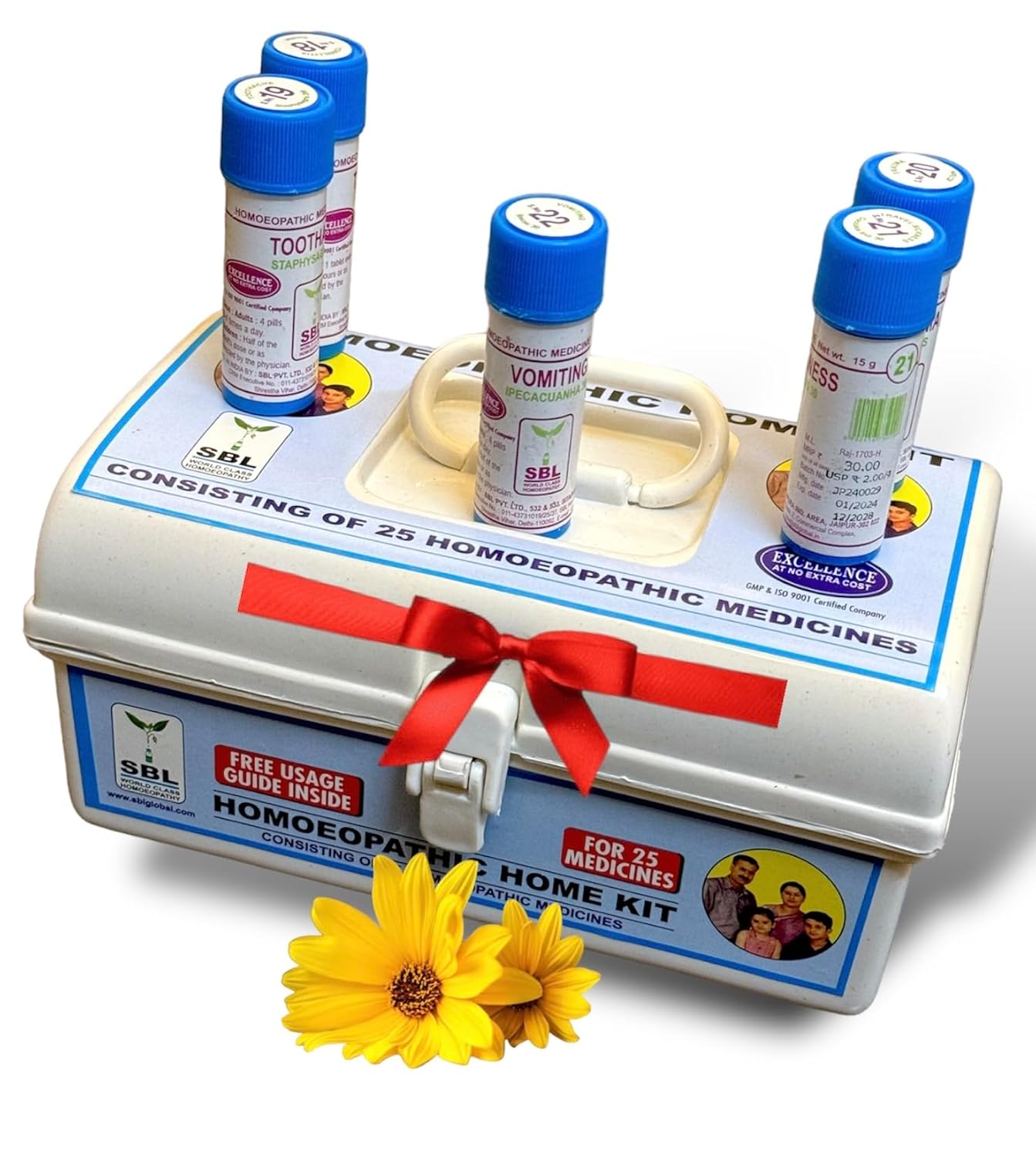Medaq-08 SBL Homeopathic Kit - (25 Medicine Homeopathic Home Kit ...