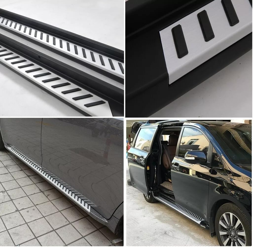 New Side Step Fit for Toyota Sienna 2011-2020 Nurf Bar Running Board Platform Black image 4