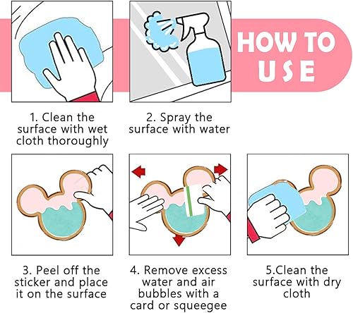 Miniatura 7 de Mfault 187 calcomanías de pared con texto en inglés "Merry Christmas", 4 hojas, calcomanías de pared de paletas de caramelo de Navidad, decoración