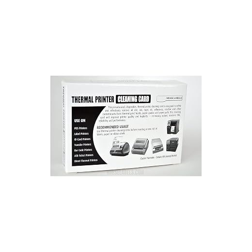 DYMO LabelWriter Label Maker Cleaning Card, 10 Count