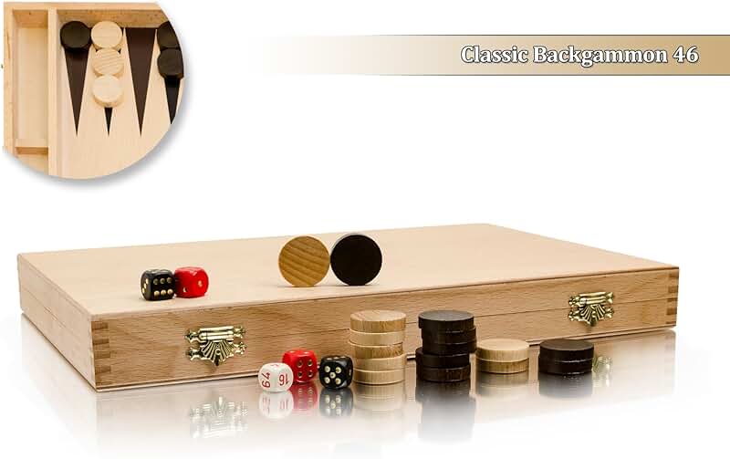 Amazon.fr Backgammon Jeux traditionnels Jeux et Jouets
