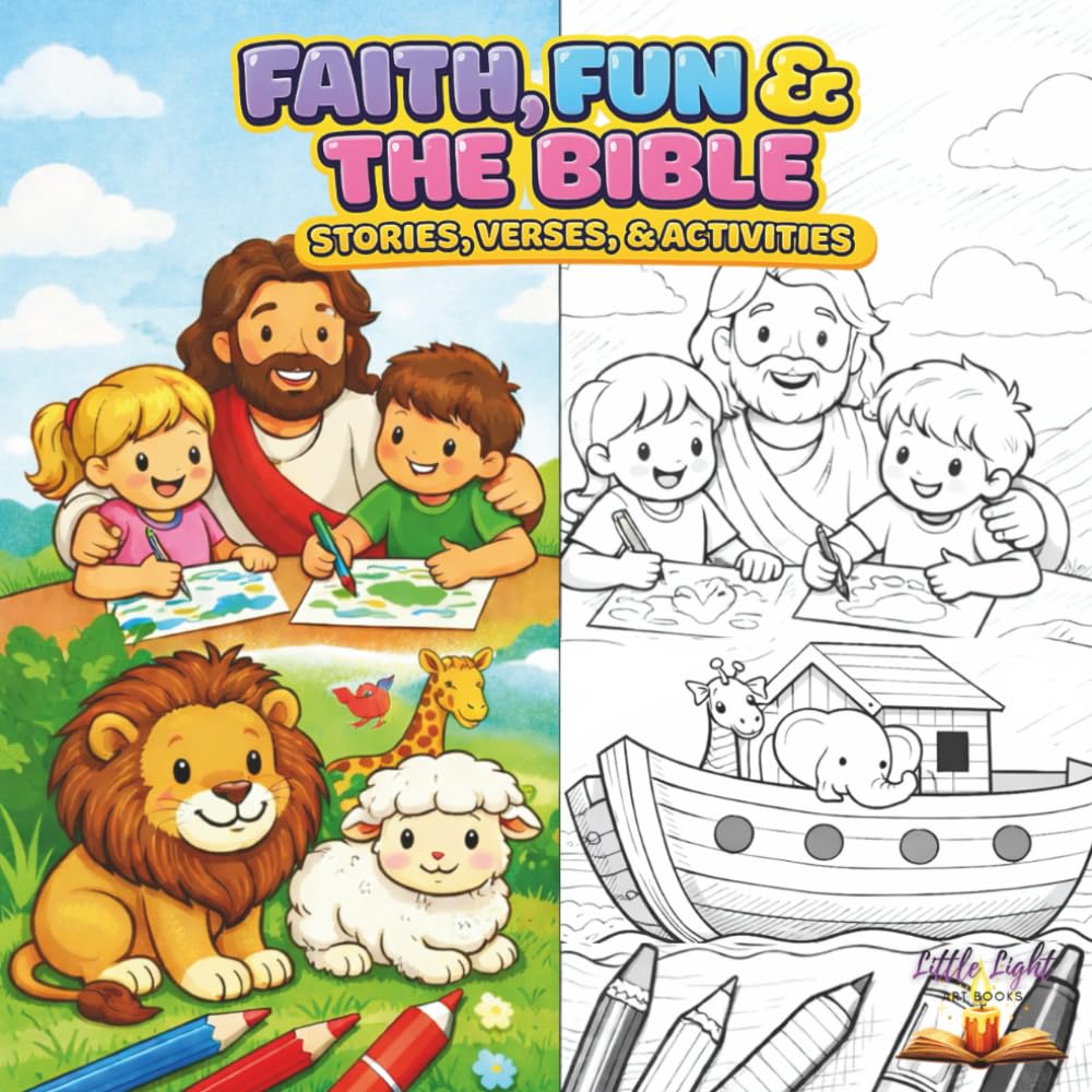 Faith, Fun & the Bible Activity Book: Stories, Verses, and Activities