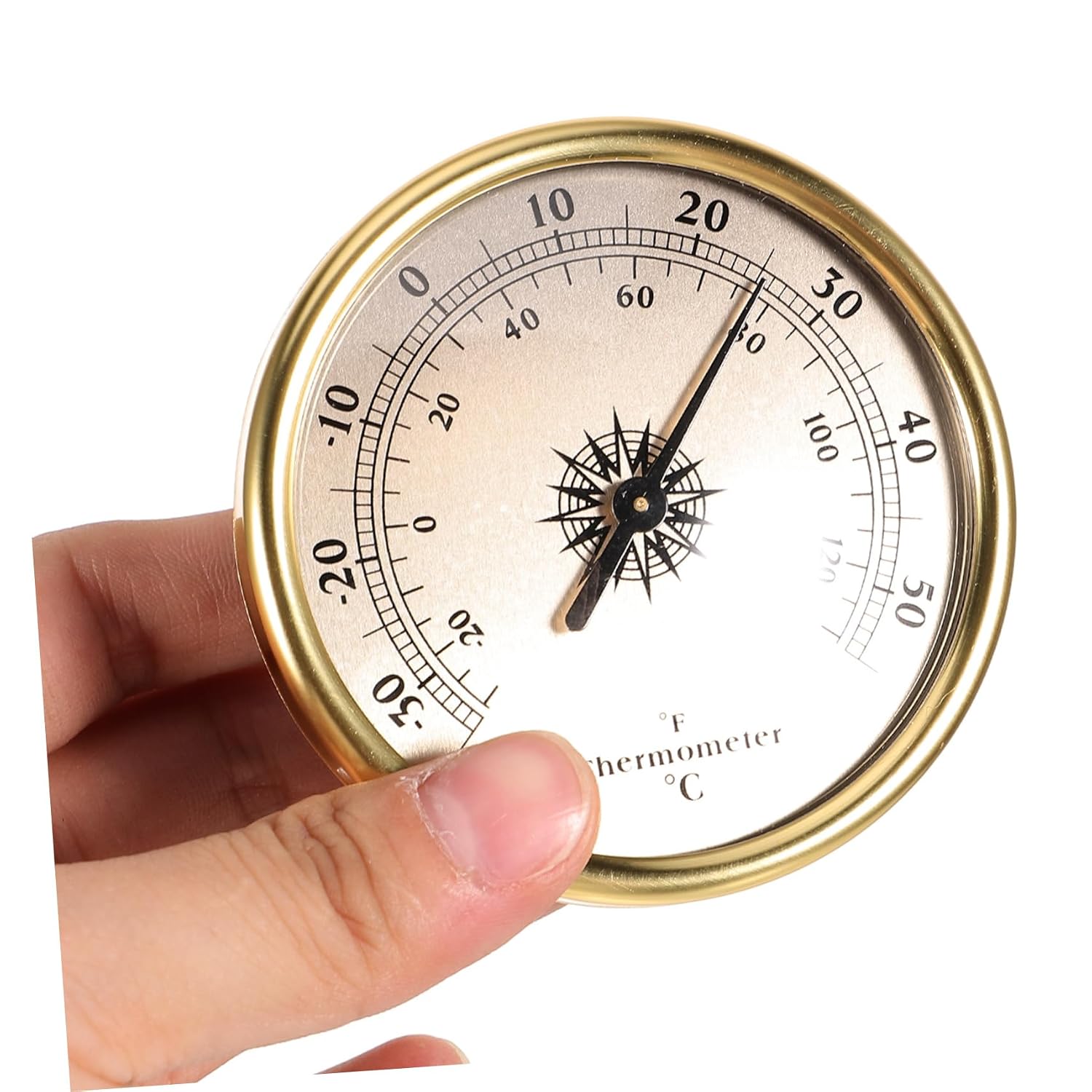 Thermometer Wall Hanging Indoor Outdoor Easy Read