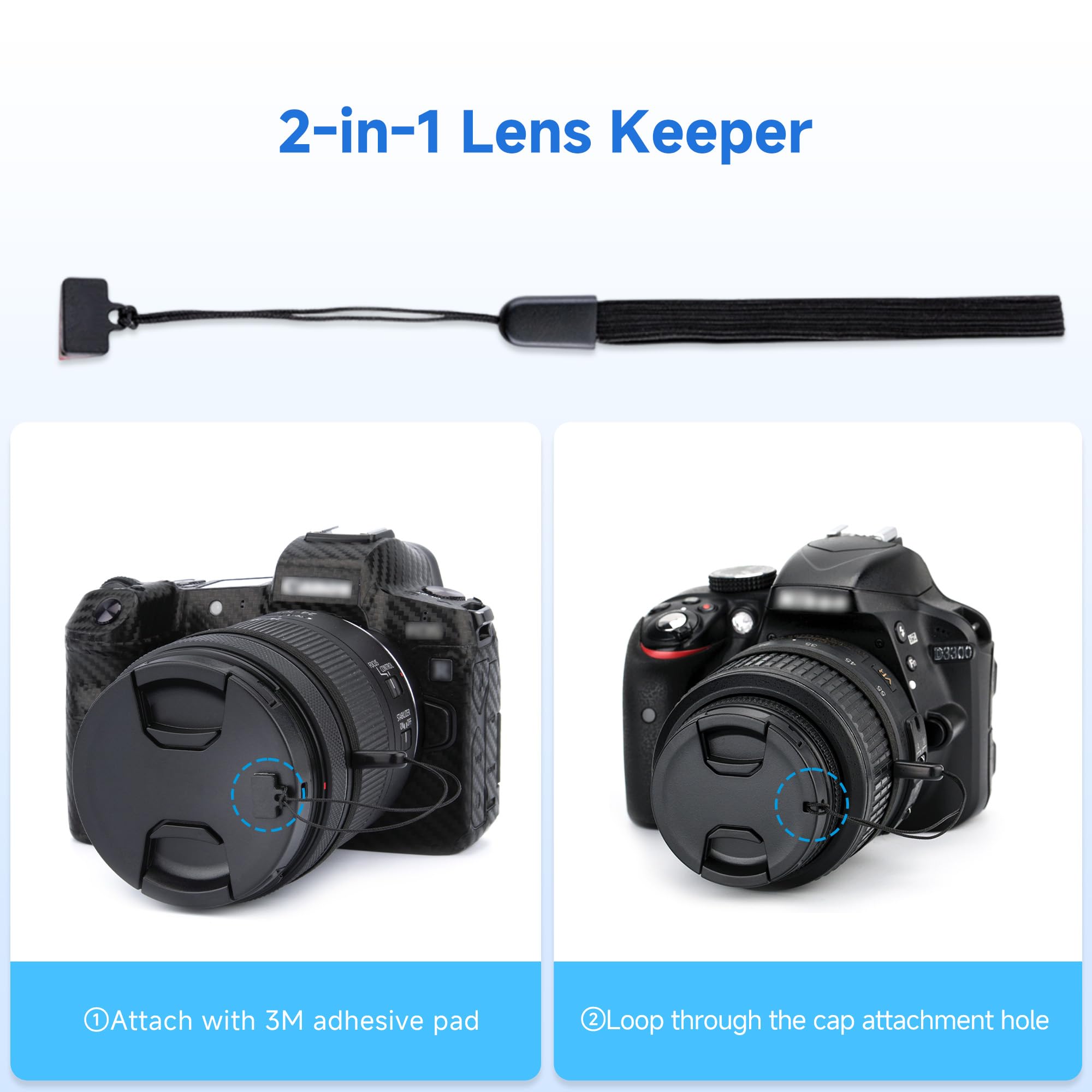 MOSTOS ; Brings Superior® | Bouchon D'objectif 58 Mm Pour Objectifs D