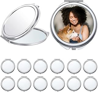 Paquete de 18 espejos de bolsillo para sublim...