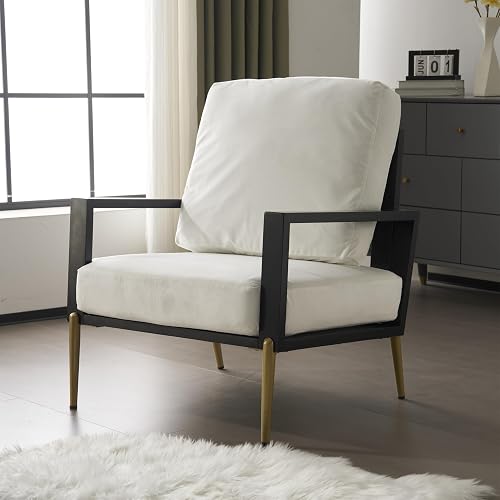 Velvet Gold Metal Chair