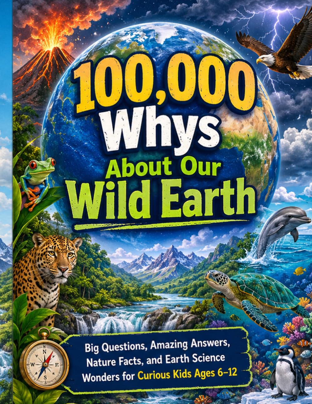 100,000 Whys About Our Wild Earth: Big Questions, Amazing Answers, Nature Facts, and Earth Science Wonders for Curious Kids Ages 6–12