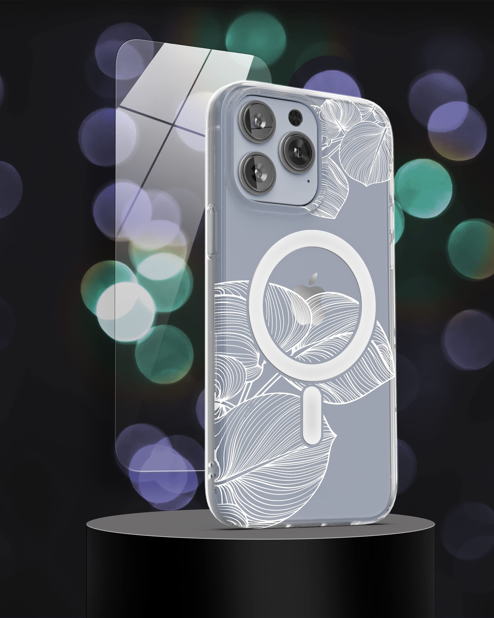 Amazon.com: ENCASED Magnetic Case Designed for iPhone 14 PRO Clear