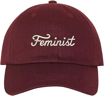 Feminist Cursive Baseball Cap - Womens March Unisex Hats