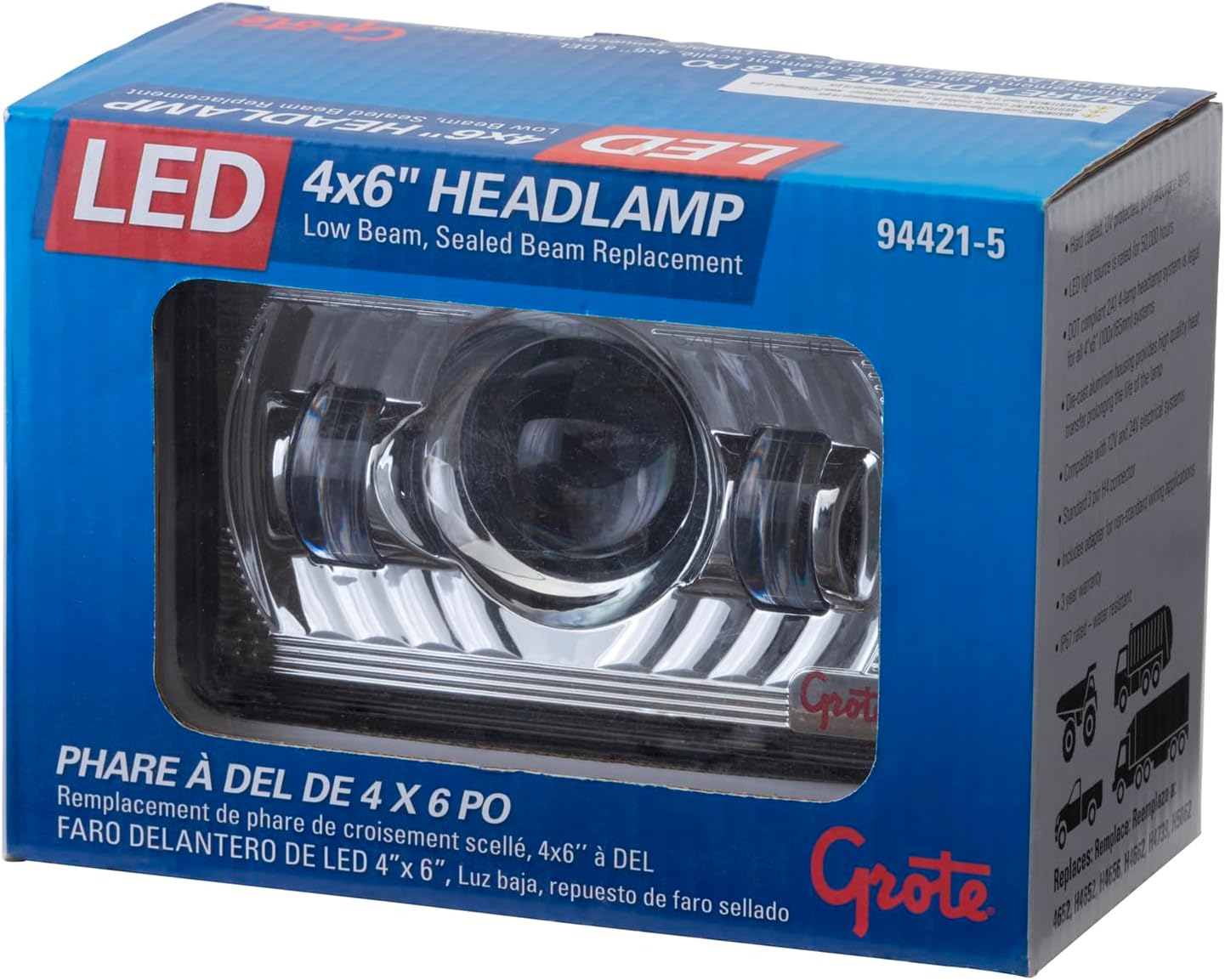 Grote LOW BEAM HEADLAMP