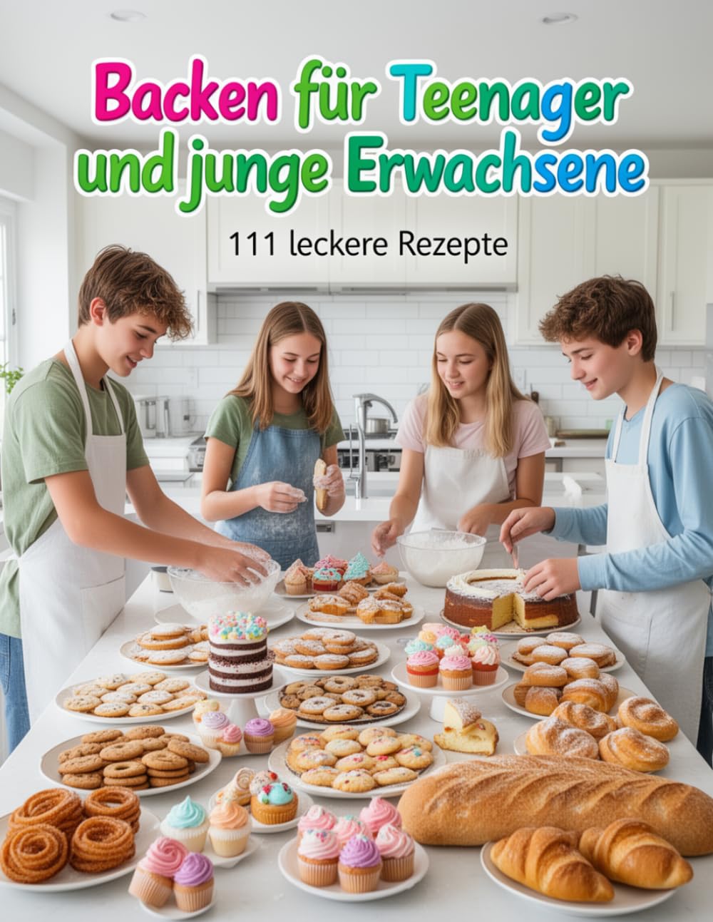 Backen für Teenager und junge Erwachsene - 111 leckere Rezepte
