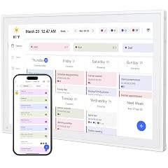 Digital Calendar 10 1inch Smart WiFi Electronic Calendar Chore Chart IPS Touch Screen HD Display for Family Schedules