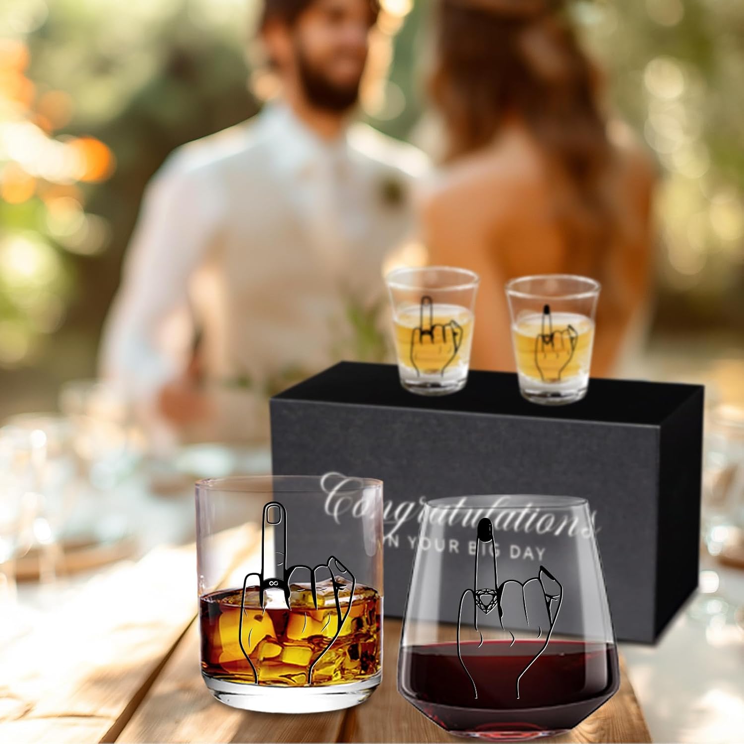 Engagement Gifts for Couples - Wedding Gift, Unique Engagement Gift, Bridal Shower gift, Mr and Mrs Gifts, Wishes for Couples Newlywed Him and Her - Image 7