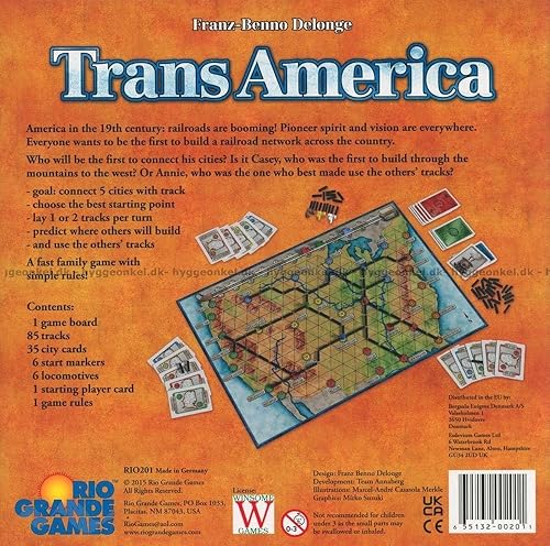 Miniatura 3 de Rio Grande Juego Transamerica