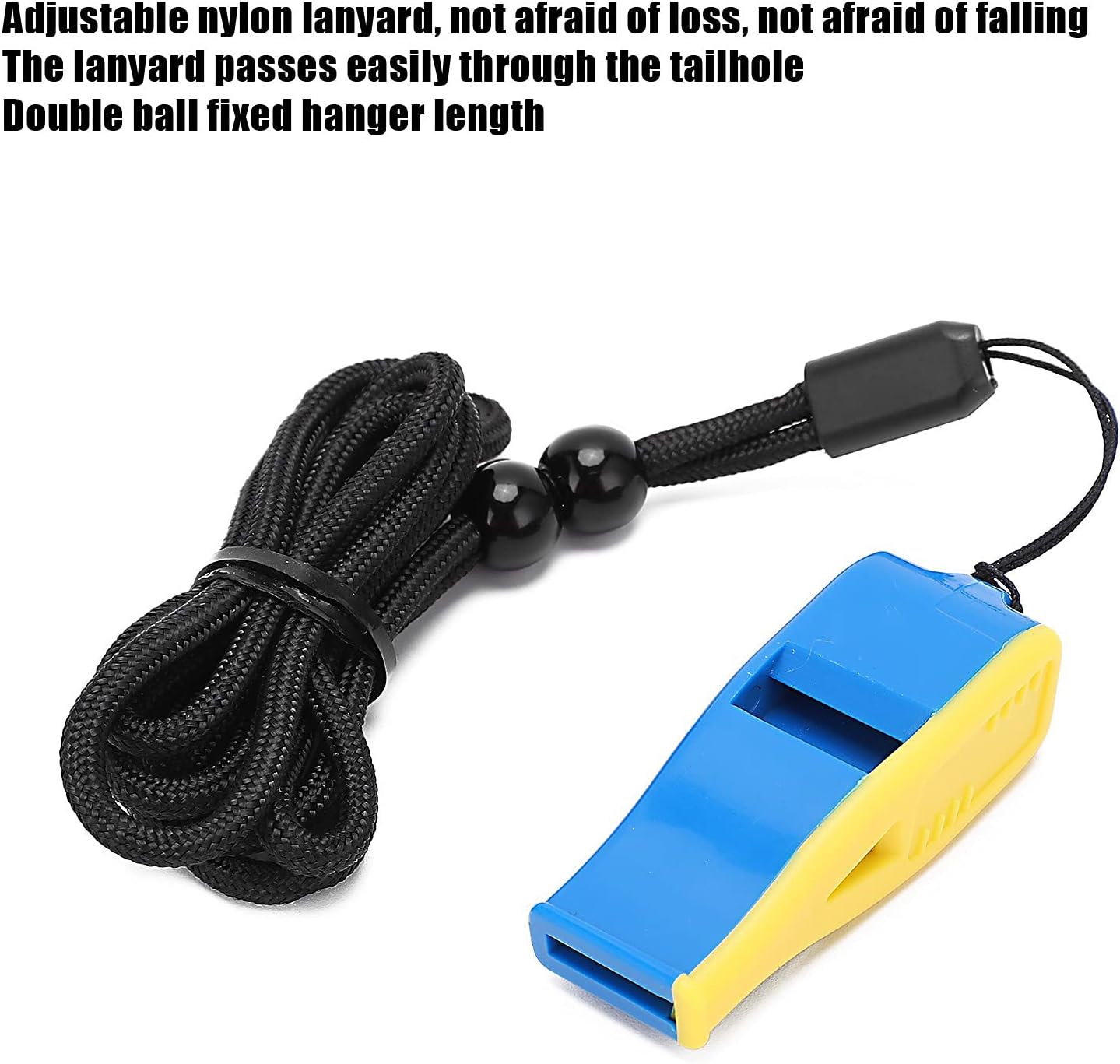 Professional Referee Whistle, ABS Resin Basketball Football Whistle for Sports Events