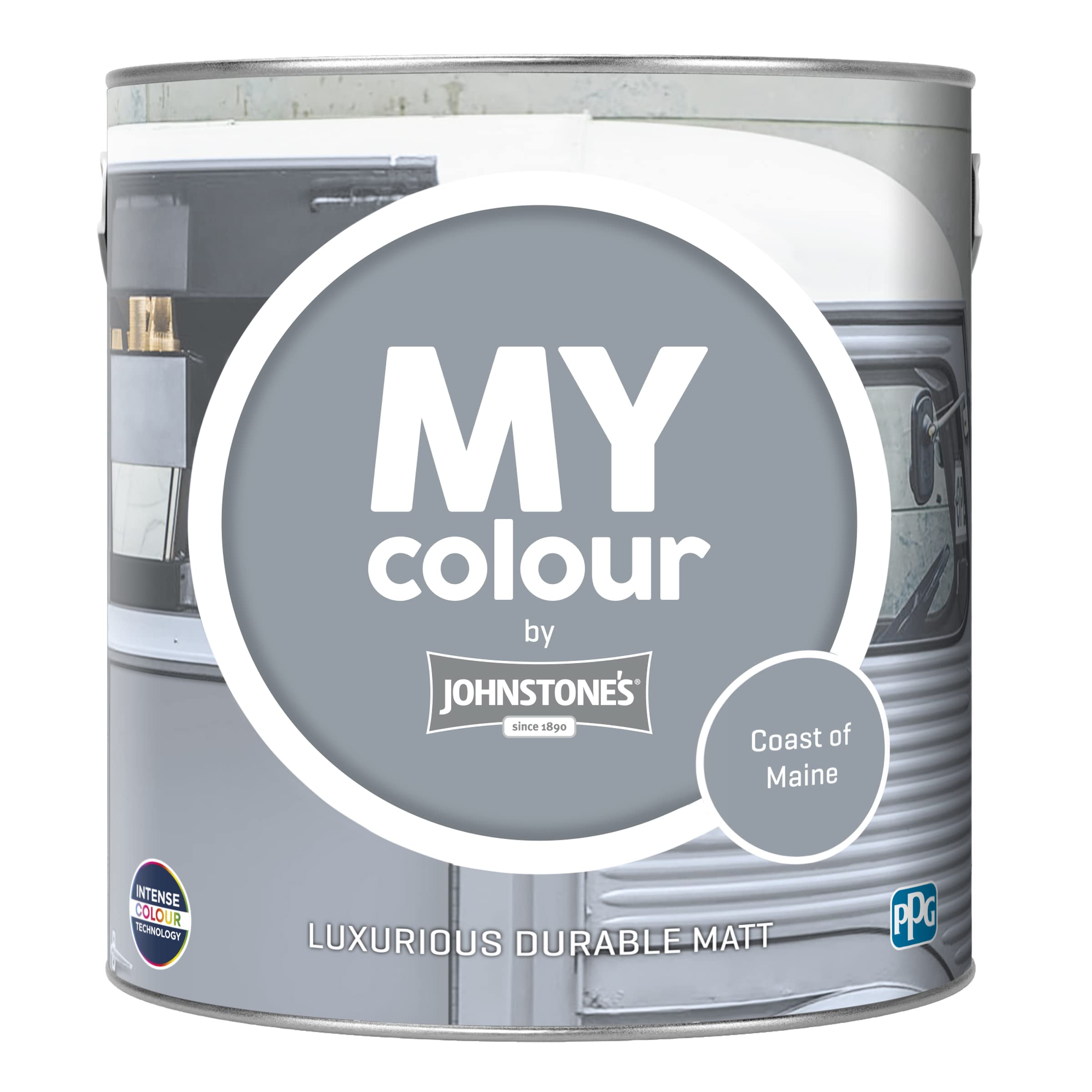 MY colour by Johnstone's - Luxurious Durable Matt - Coast of Maine - Colour Intense Technology - 2.5L