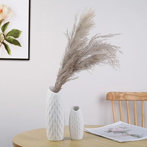 Miniatura 9 de Jarrón blanco con forma de corazón, decoración del hogar, florero de cerámica, florero seco, jarrón pequeño, accesorio para fotos de arreglos