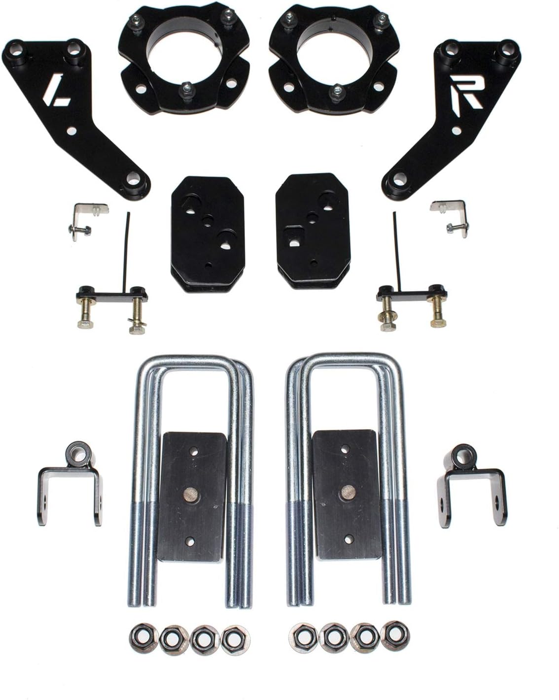 PRO COMPSuspension 64170K Level Lift Strut Spacer Nitro Leveling Kit 2.25 in. Lift Level Lift Strut Spacer