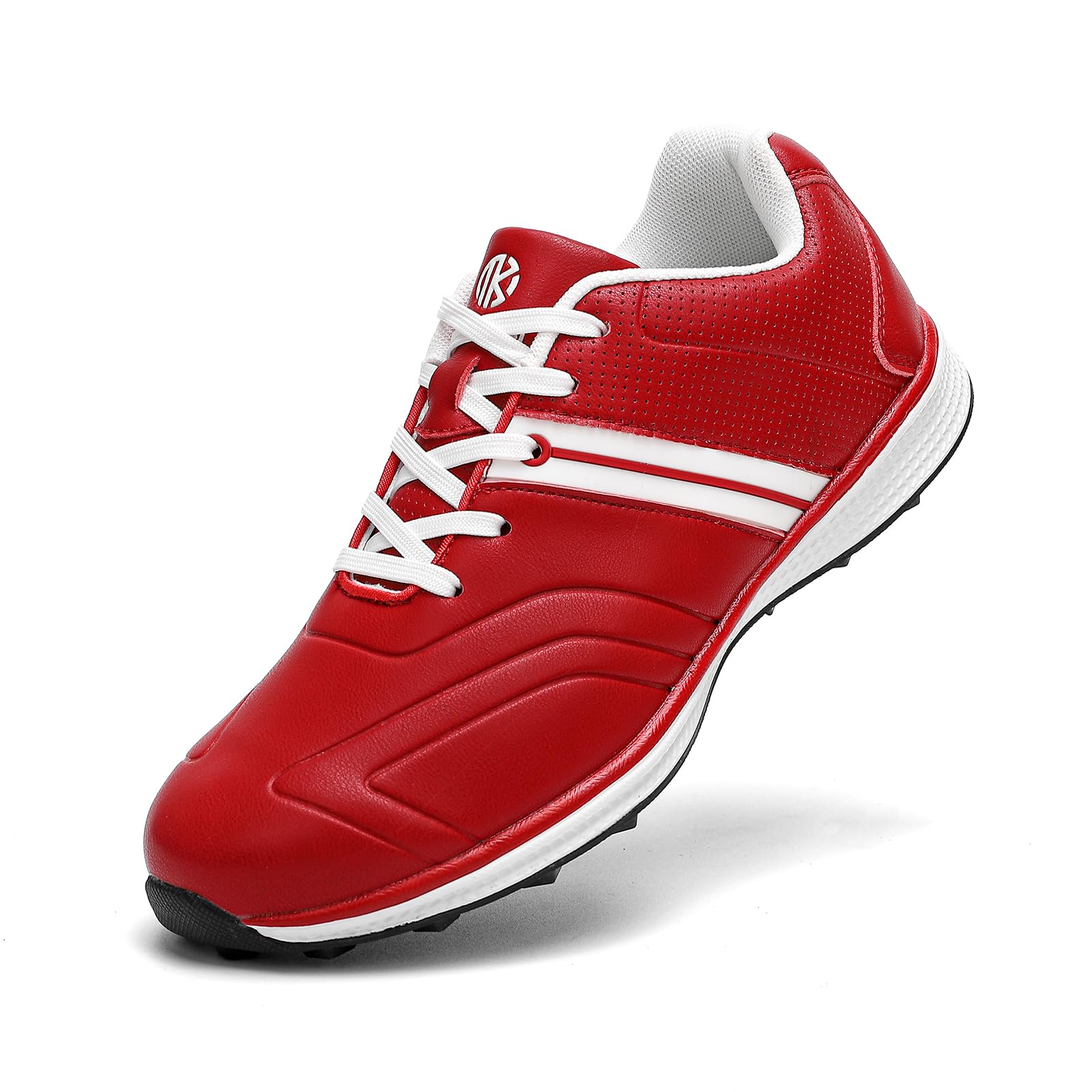 oiMKoi Men's Golf Shoes Professional Spikeless Golfers Training Sneakers Lightweight