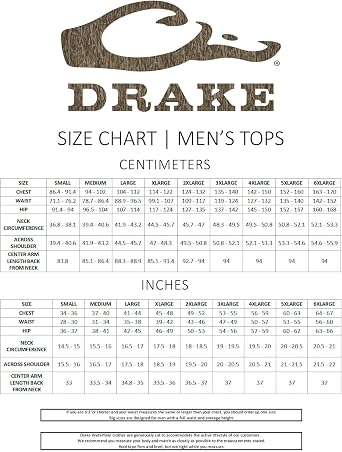 Drake Waterfowl Men's Old School Circle T-Shirt | Casual Lightweight Cotton Blend Tee w/Back Logo Print & Front Chest Pocket