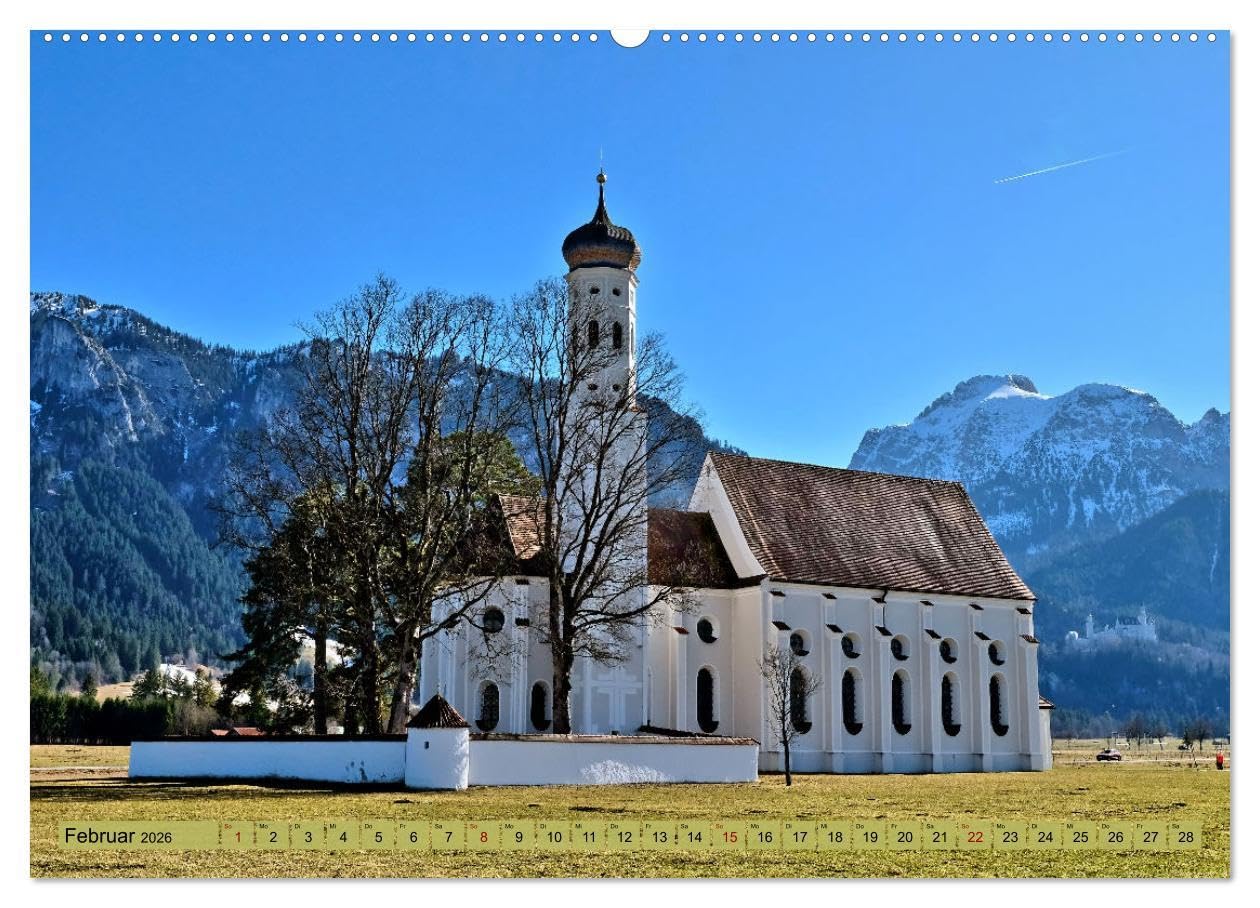 Komm mit Ausflugsziele rund um Augsburg (hochwertiger Premium Wandkalender 2026 DIN A2 quer), Kunstdruck in Hochglanz: Anregungen für Tagestouren in der Nähe von Augsburg (CALVENDO Natur)