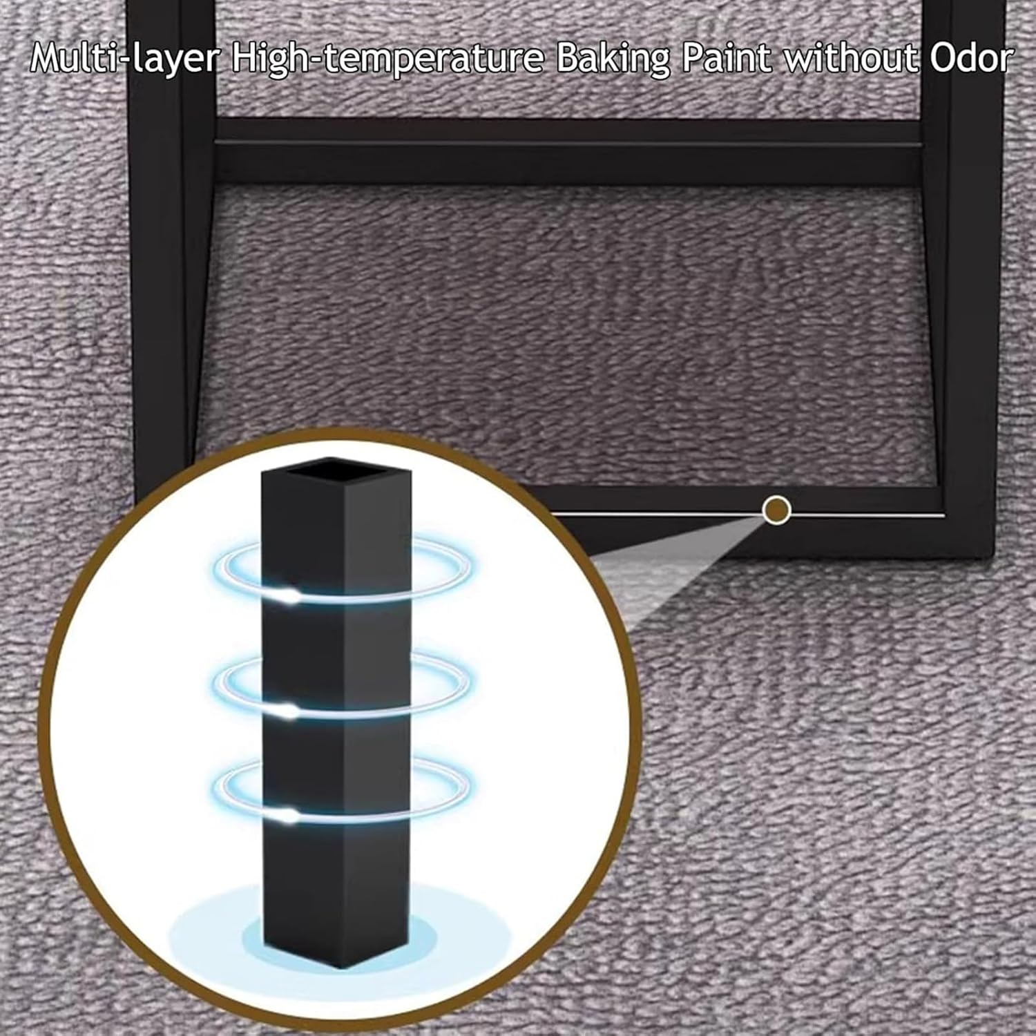 5 in 1 Nesting Ottoman Cube Chair, Flannel Movable Stackable Stools, Square Sofa Stool, Foot Stool with Wheels for Living Room Dining Room(17.7in, Blue)