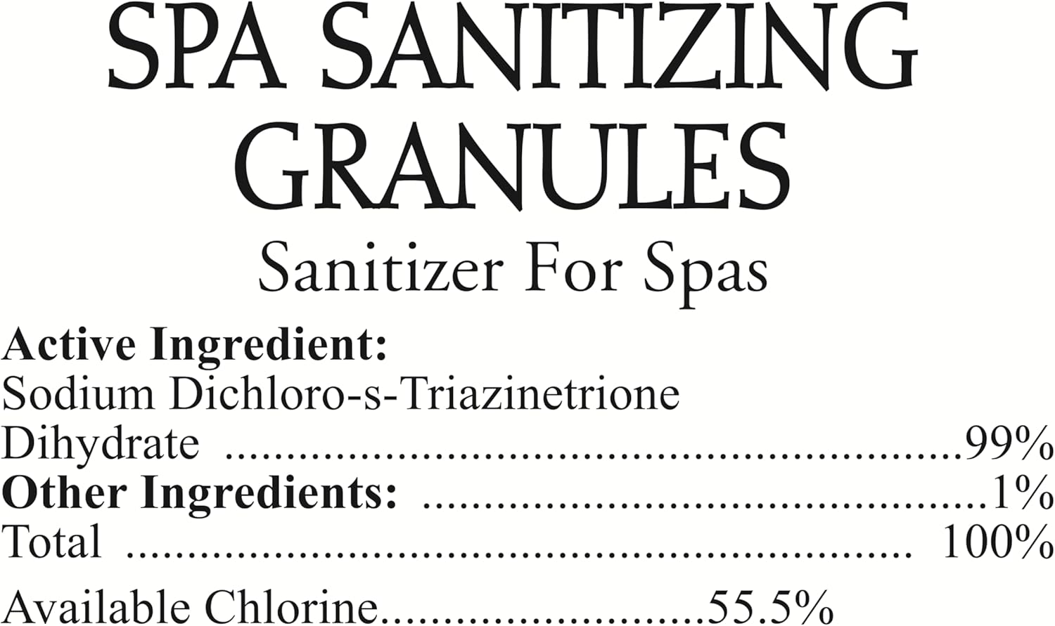 SpaChoice Premium Chlorine Spa Kit, Made in USA