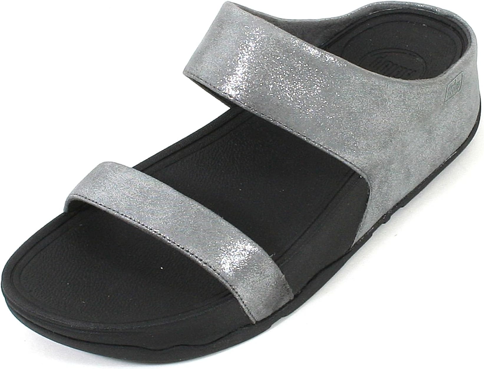 Fitflop Women's Lulu Shimmersuede Slide Sandals