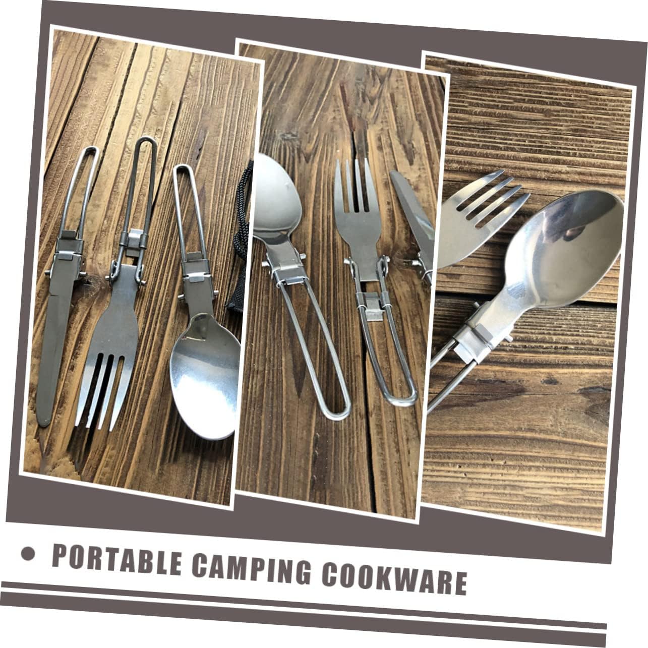 Generic 1 Set Outdoor Camping Pot Smart Kettle Cookware Camping Knife Camper Camping Heater Rechargeable Camping Accessories Cooking Camping Pan Kettle Camping Tent Mat Grey Aluminum Alloy